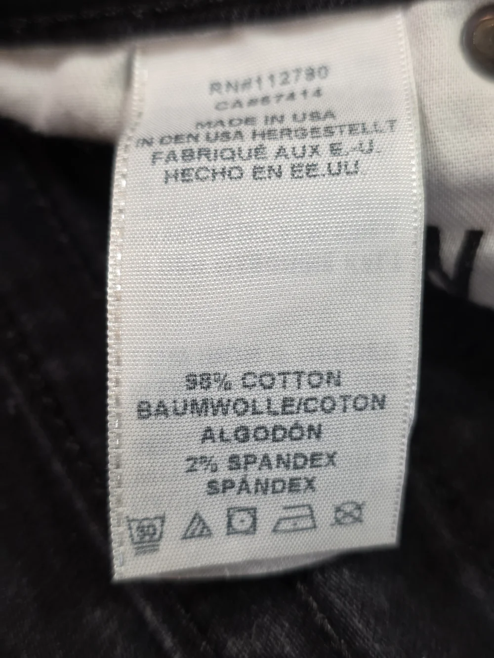 True Religion Black‎ Men's Denim Jean Shorts 36